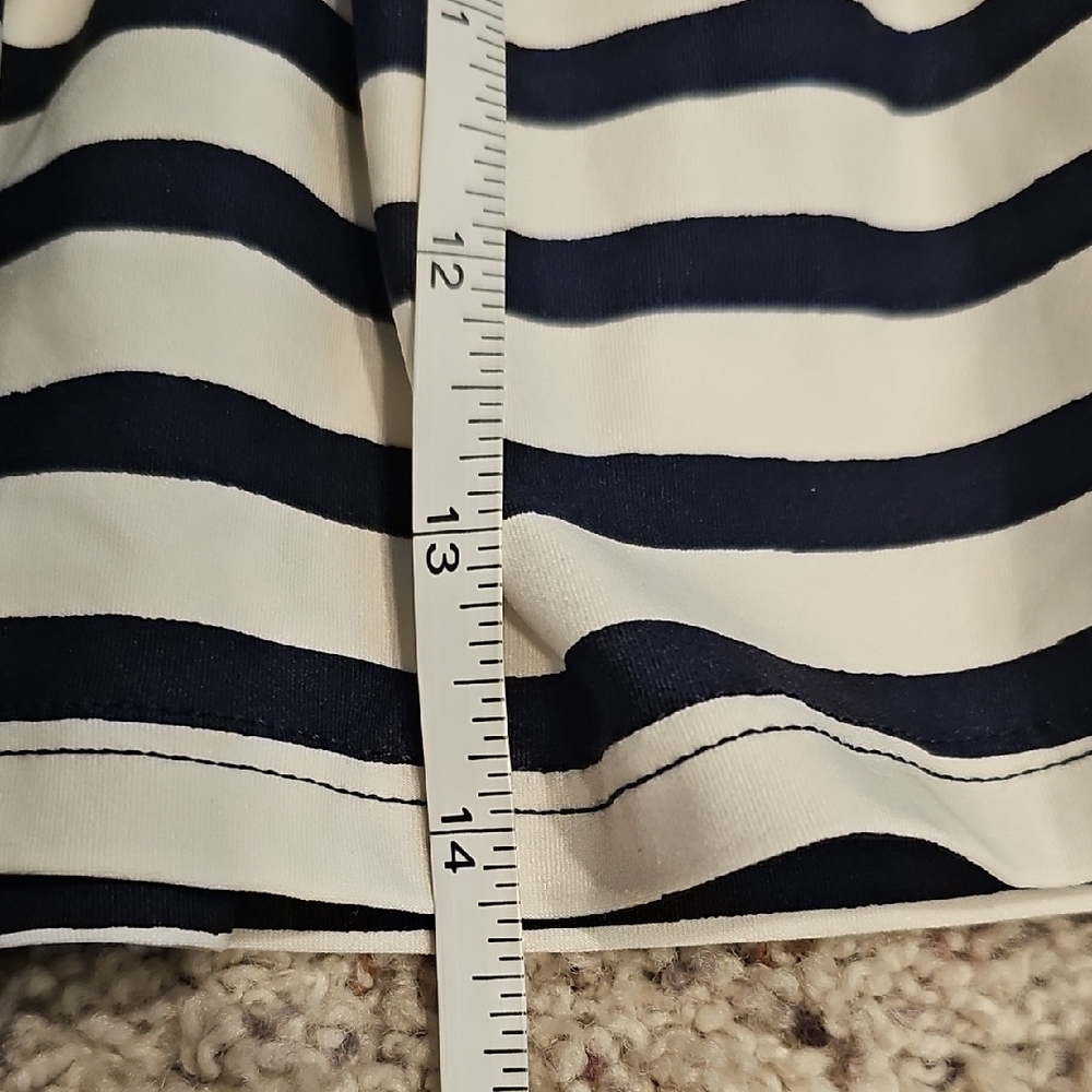 Kate Spade sz L navy and white skirt - Picture 8 of 10